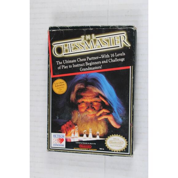 Chessmaster (Nintendo Entertainment System, NES, 1990) Authentic, tested - Picture 1 of 11